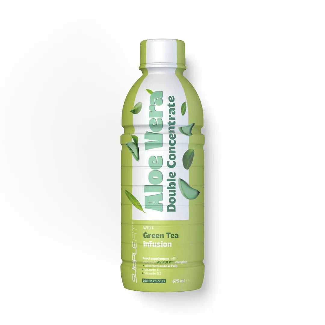 Aloe Vera jus et pulpe avec Thé Vert Chogan