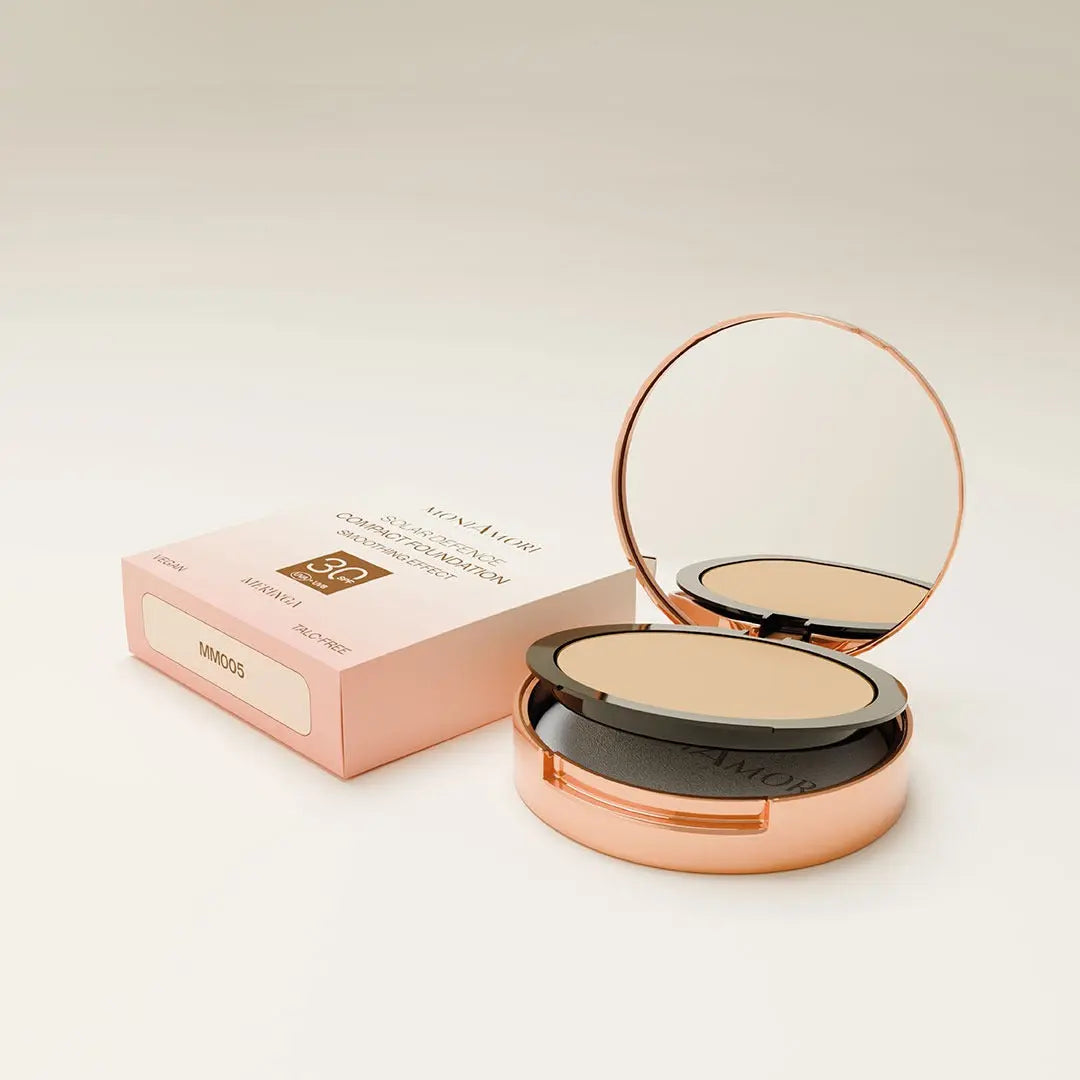Solar Defence Compact Foundation SPF 30 | Chogan Makeup – Oriana