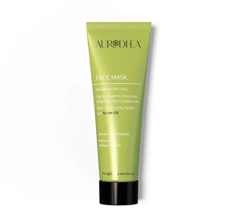 MASQUE VISAGE DERMO-PURIFIANT À L'ARGILE VERTE ET HUILE DE NEEM Chogan