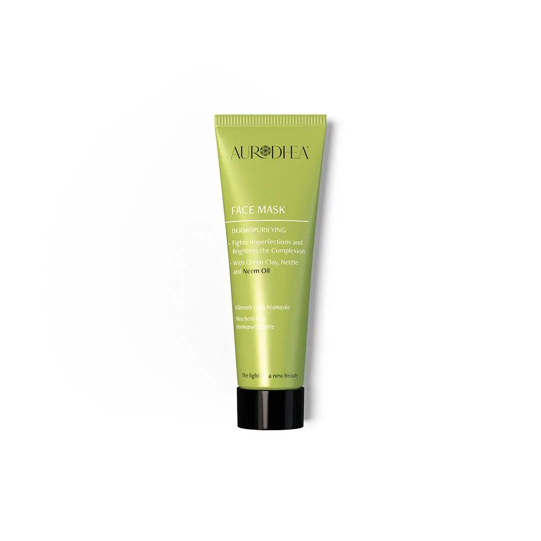 MASQUE VISAGE DERMO-PURIFIANT À L'ARGILE VERTE ET HUILE DE NEEM Chogan