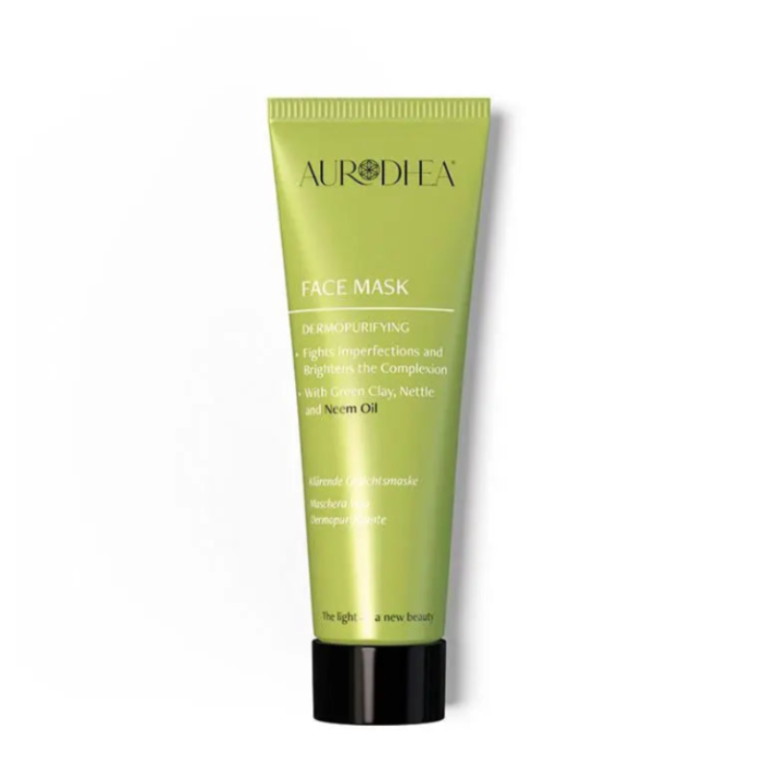 MASQUE VISAGE DERMO-PURIFIANT À L'ARGILE VERTE ET HUILE DE NEEM Chogan