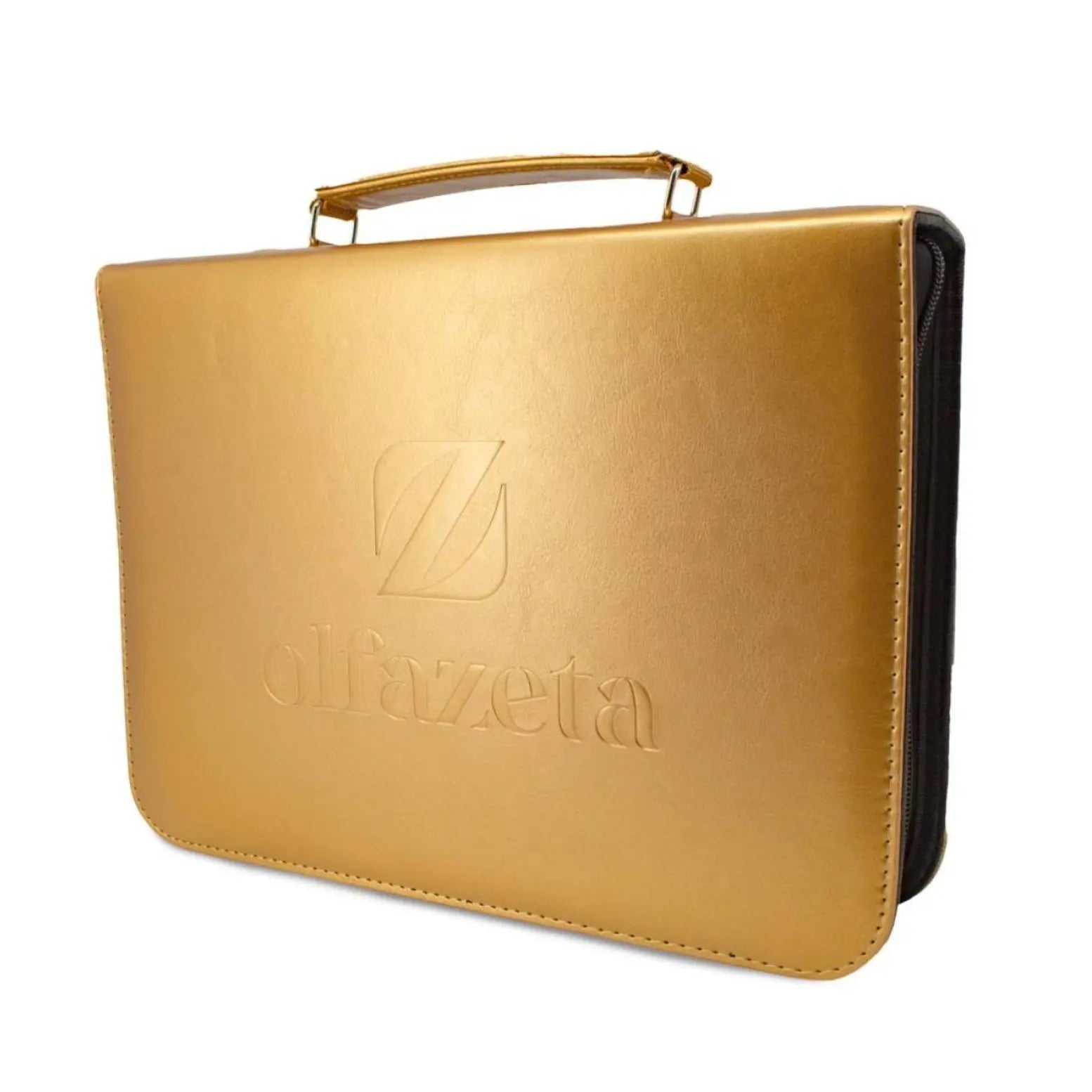 VALISE 131 ÉCHANTILLONS PARFUMS dorée Chogan