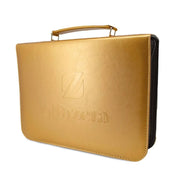 VALISE 131 ÉCHANTILLONS PARFUMS dorée Chogan