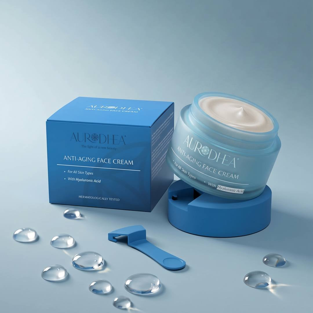 Crème visage au collagène et à l'acide hyaluronique – pot de 50 ml, autre vue