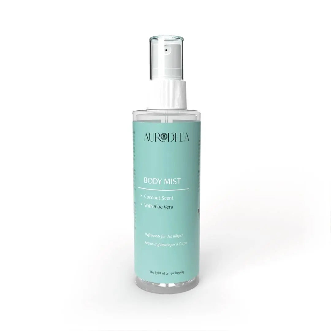 Geparfumeerde bodymist met Caribische kokos