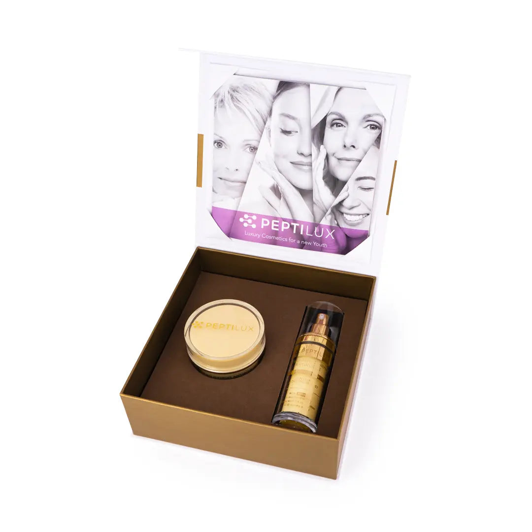Luxury Skin Care Tagespflege-Set Gesicht - Peptilux