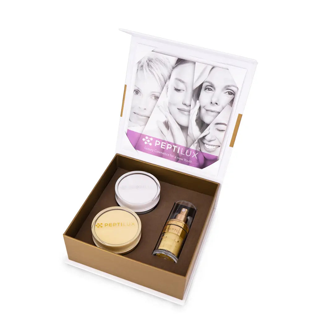 Luxury Skin Care Gesichtspflege-Set - Peptilux