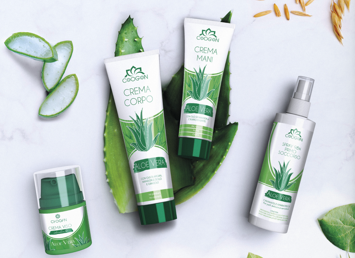 Aurodhea aloe vera range, all Chogan products