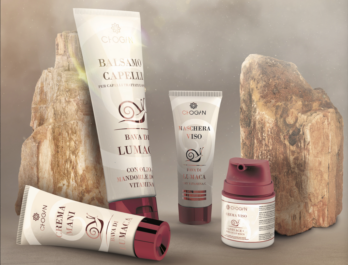 Aurodhea snail slime range, all Chogan products