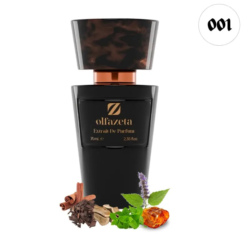 Chogan Parfüm 001 Prestige for Him Olfazeta, Flakon für Herren