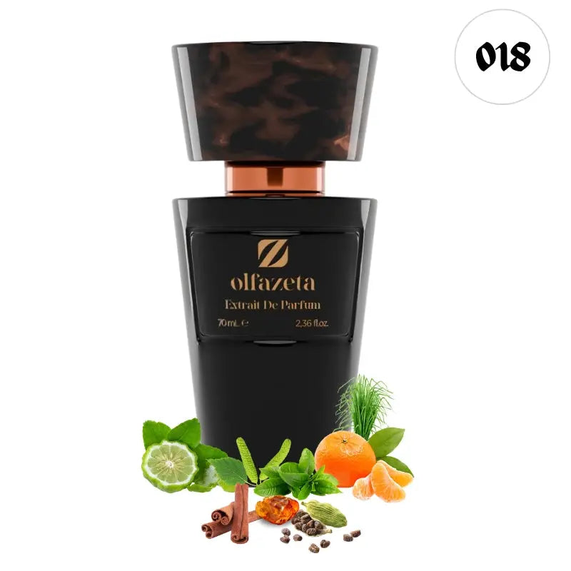 Parfum Chogan 018 Revelation Olfazeta, flacon pour homme
