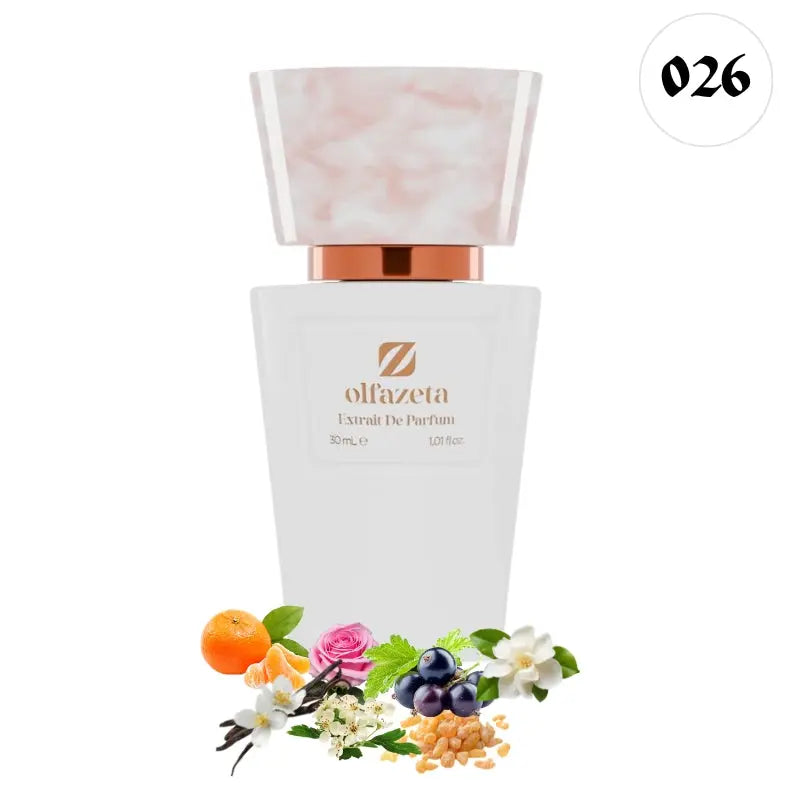 Perfume Chogan 026 Wild Poppy Olfazeta, frasco para mujer