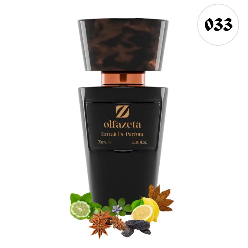 Profumo Chogan 033 Nightfall Olfazeta, flacone da uomo