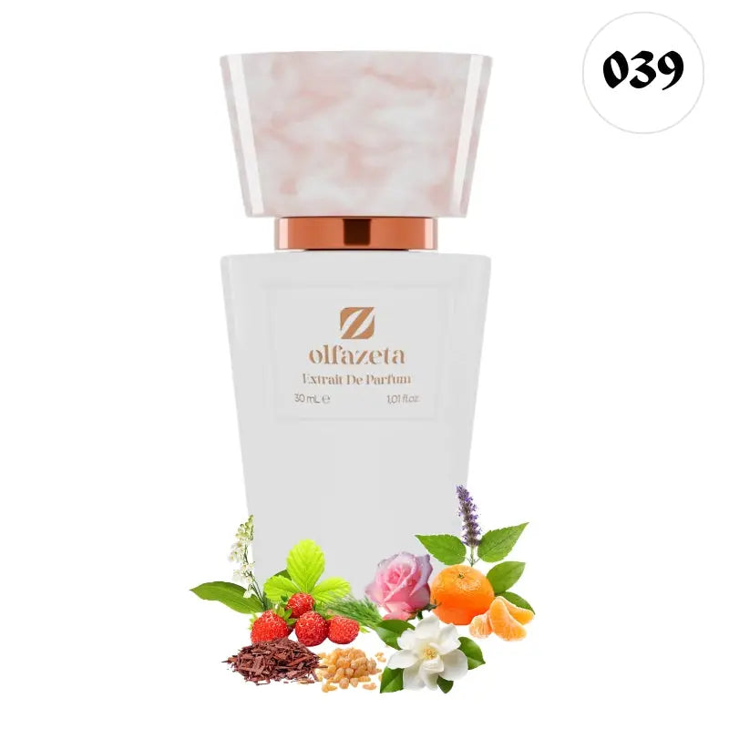 Perfume Chogan 039 Darling Olfazeta, frasco para mujer