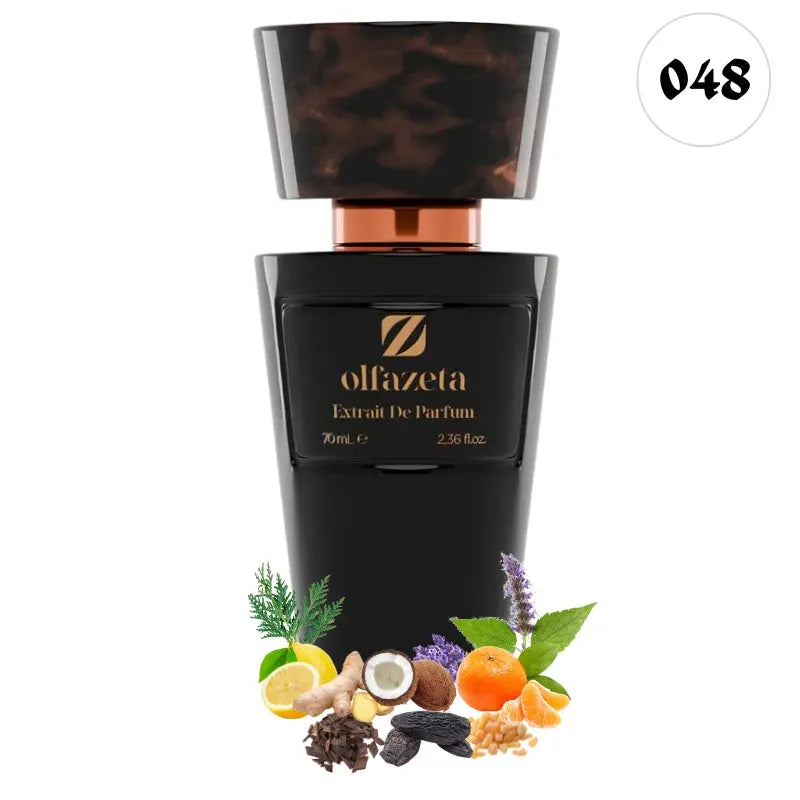 Profumo Chogan 048 Sublime for Him Olfazeta, flacone da uomo