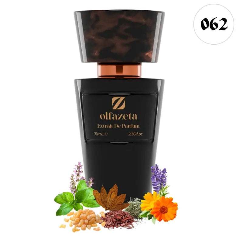 Profumo Chogan 062 Extreme Olfazeta, flacone da uomo