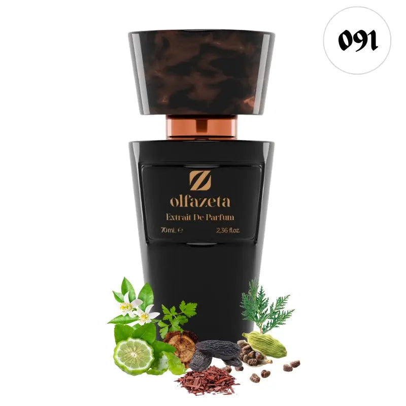 Profumo Chogan 091 Bond Olfazeta, flacone da uomo