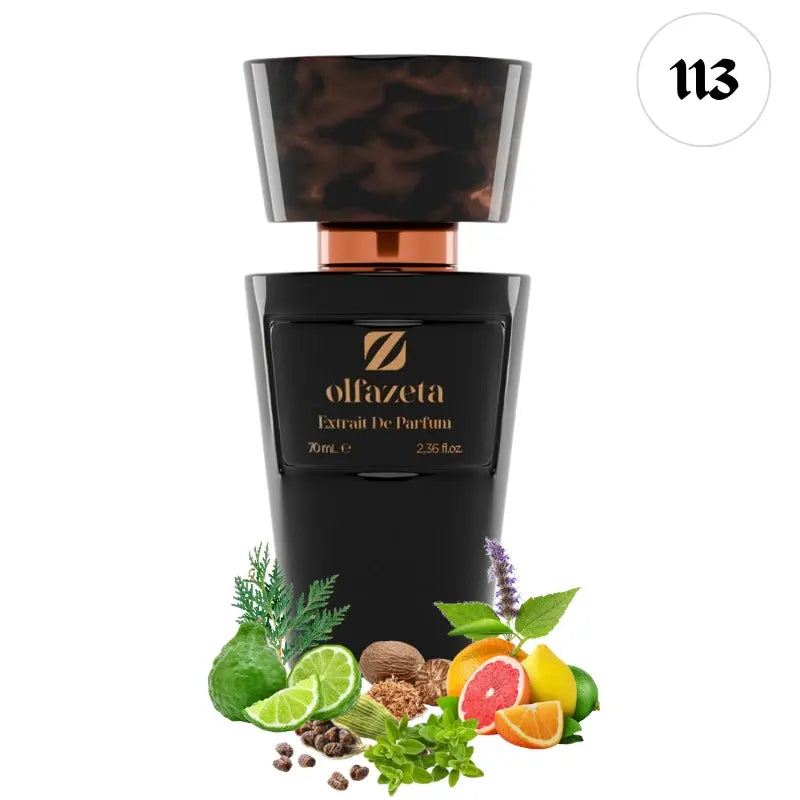 Profumo Chogan 113 Your Journey Olfazeta, flacone da uomo