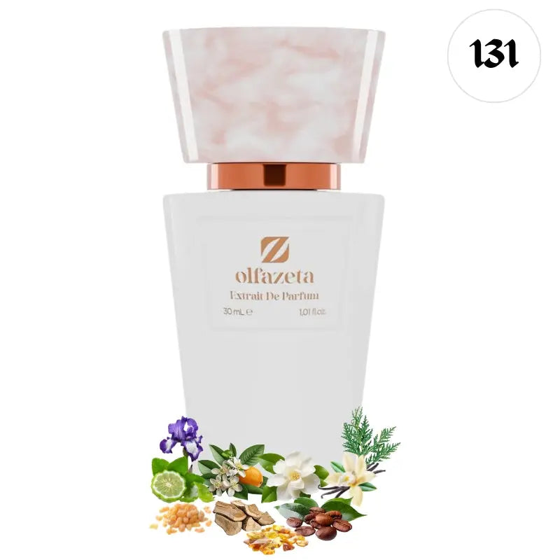 Perfume Chogan 131W Chica Mala Olfazeta, frasco para mujer