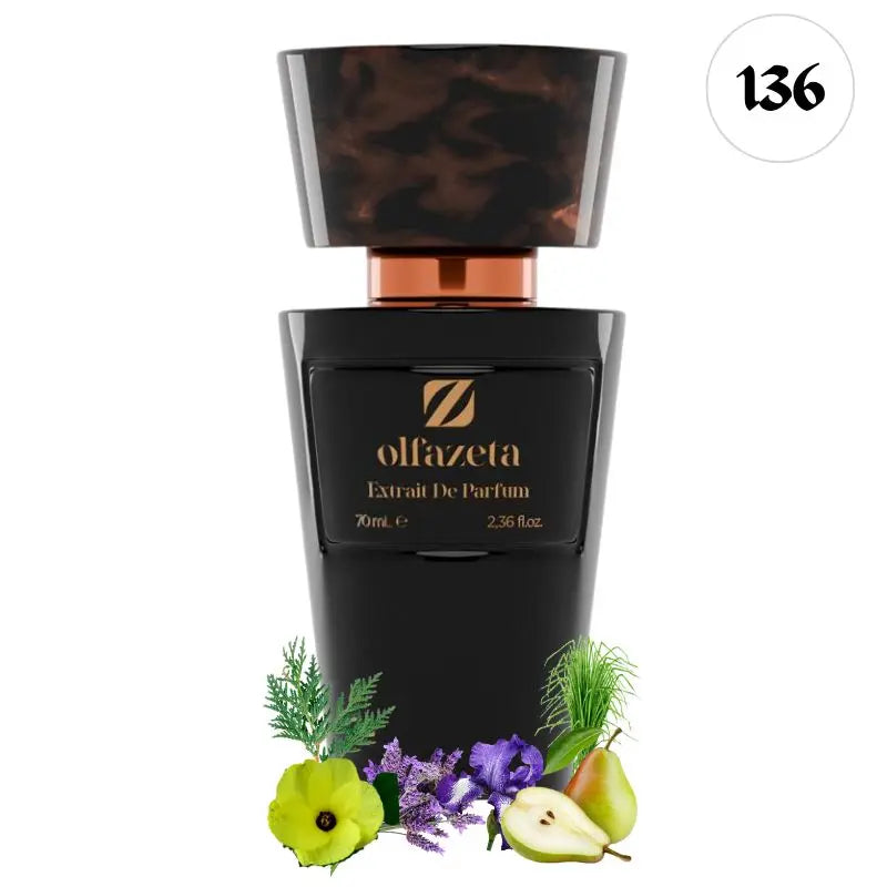 Profumo Chogan 136 Modern Man Olfazeta, flacone da uomo