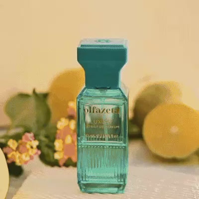 Charger la vidéo : Flacon de parfum Chogan Luxe bleu